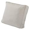 Classic Accessories Montlake FadeSafe Patio Lounge Chair/Loveseat Back Cushion, 21 x 15 x 4 Inch, Heather Grey 62-126-HGREY-EC